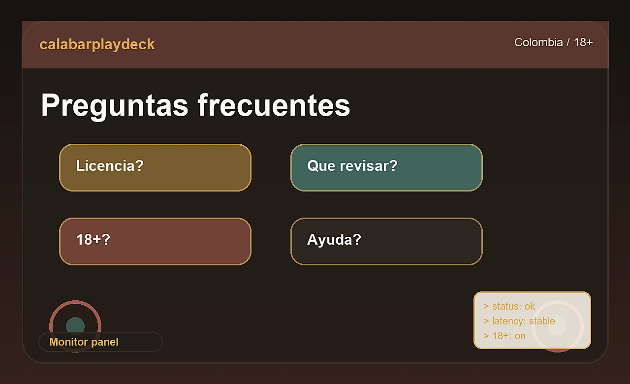 Preguntas frecuentes de calabarplaydeck