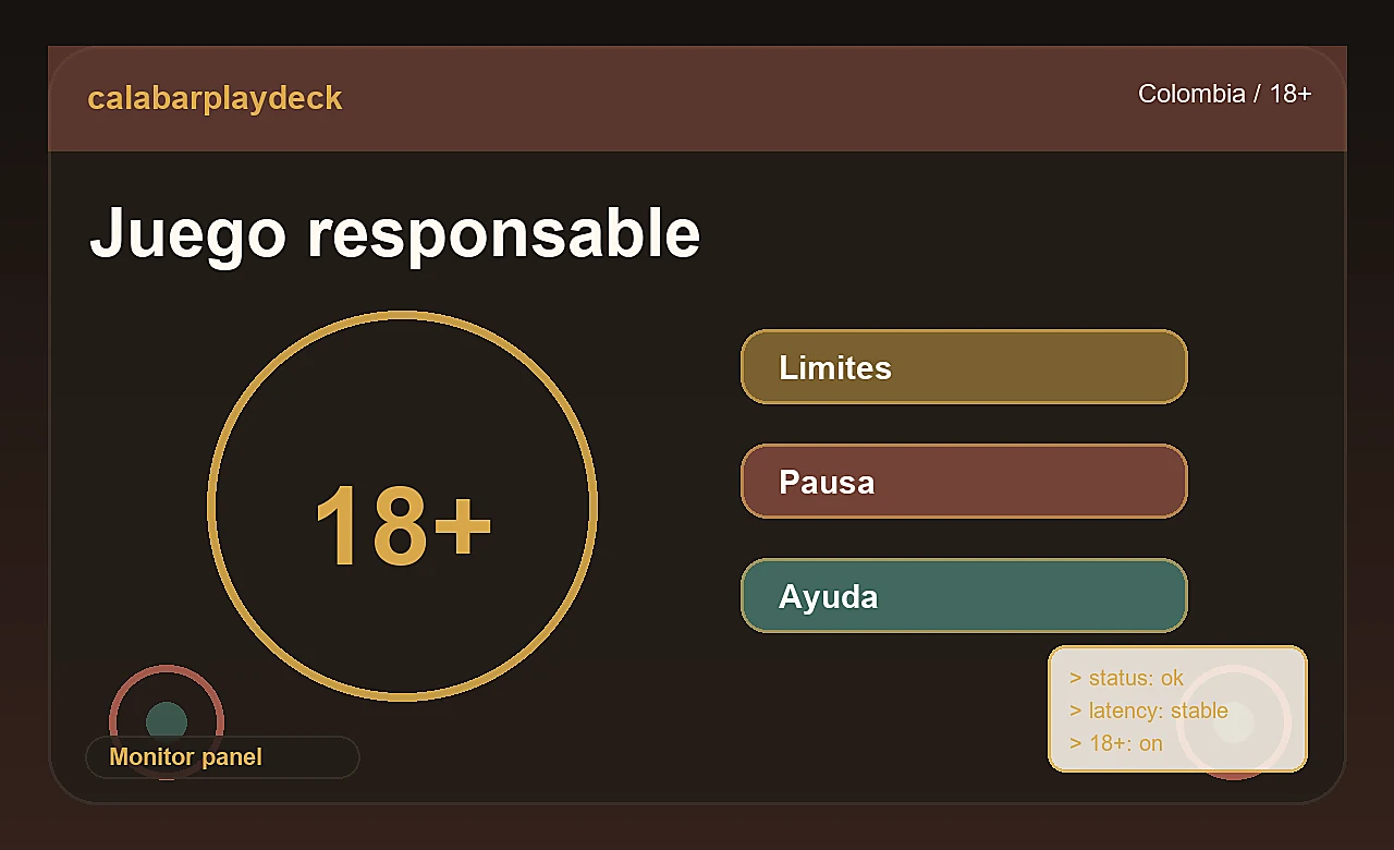 Juego responsable en calabarplaydeck